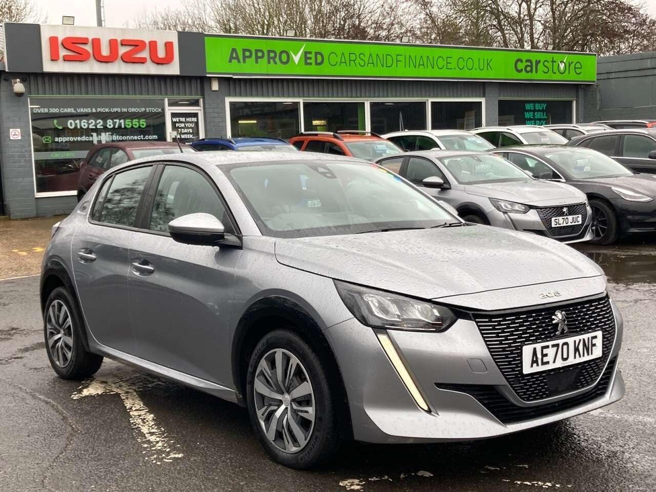 A 2020 PEUGEOT E-208 50kWh Active Hatchback, Electric Automatic, 6,100 miles, Euro 6 ULEZ, 7in T A 2020 PEUGEOT E-208 50kWh Active Hatchback, Electric Automatic, 6,100 miles, Euro 6 ULEZ, 7in T