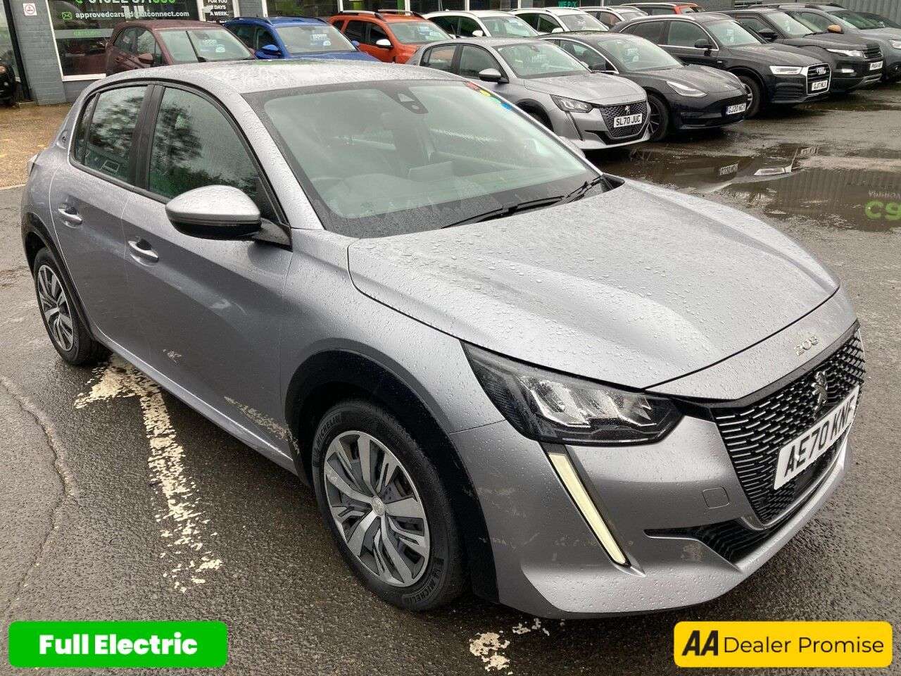 A 2020 PEUGEOT E-208 50kWh Active Hatchback, Electric Automatic, 6,100 miles, Euro 6 ULEZ, 7in T A 2020 PEUGEOT E-208 50kWh Active Hatchback, Electric Automatic, 6,100 miles, Euro 6 ULEZ, 7in T