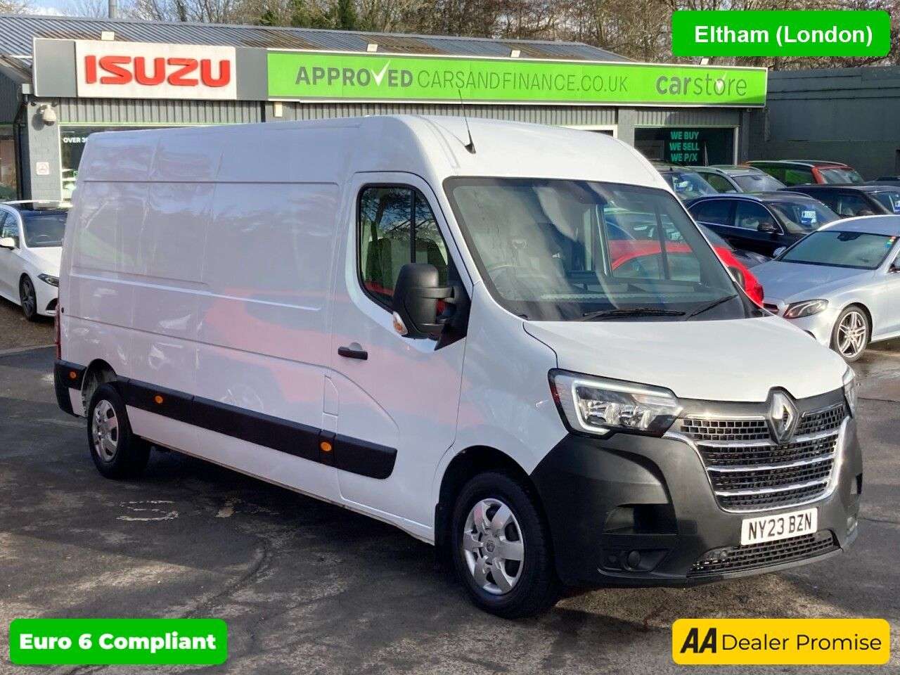 A 2023 RENAULT MASTER 2.3 dCi 35 Advance Panel Van, 47,500 miles, Euro 6 ULEZ, manual, A/C, Bluet A 2023 RENAULT MASTER 2.3 dCi 35 Advance Panel Van, 47,500 miles, Euro 6 ULEZ, manual, A/C, Bluet