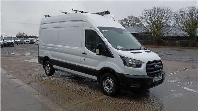 A 2022 FORD TRANSIT 2.0 350 EcoBlue Leader L3 H3 Panel Van, 37,700 miles, Euro 6 ULEZ, Manual, A 2022 FORD TRANSIT 2.0 350 EcoBlue Leader L3 H3 Panel Van, 37,700 miles, Euro 6 ULEZ, Manual,