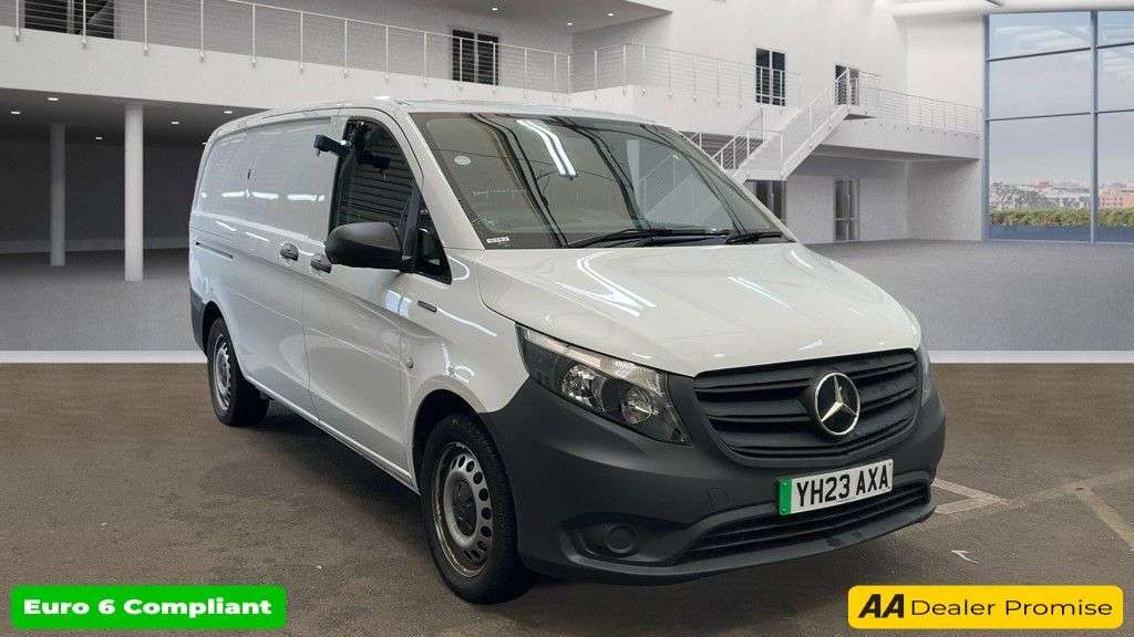 A 2023 MERCEDES-BENZ EVITO 116 e 66kWh Progressive LWB , 17,200 miles, Euro 6 electric long range batt A 2023 MERCEDES-BENZ EVITO 116 e 66kWh Progressive LWB , 17,200 miles, Euro 6 electric long range batt