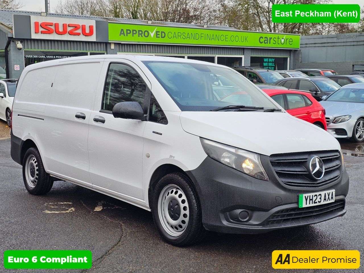 A 2023 MERCEDES-BENZ EVITO 116 e 66kWh Progressive LWB , 17,200 miles, Euro 6 electric long range batt A 2023 MERCEDES-BENZ EVITO 116 e 66kWh Progressive LWB , 17,200 miles, Euro 6 electric long range batt