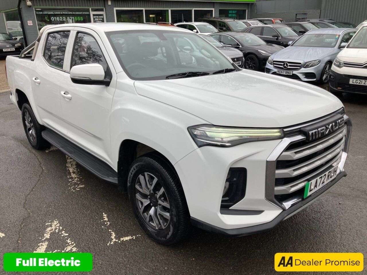 A 2023 MAXUS T90EV 88.5kWh Elite Double Cab Electric Pickup, 13,534 miles, Automatic, Alloys, A 2023 MAXUS T90EV 88.5kWh Elite Double Cab Electric Pickup, 13,534 miles, Automatic, Alloys,
