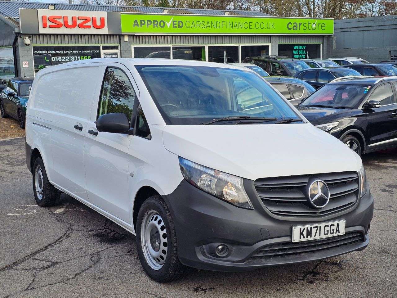 A 2021 MERCEDES-BENZ VITO 2.0 116 CDI Progressive Panel Van Automatic XLWB, 65,000 miles, Euro 6, Cru A 2021 MERCEDES-BENZ VITO 2.0 116 CDI Progressive Panel Van Automatic XLWB, 65,000 miles, Euro 6, Cru