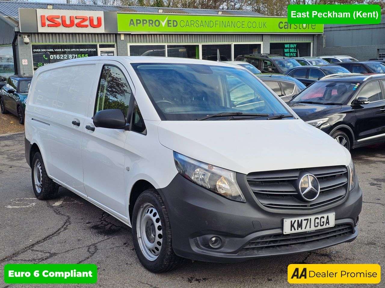 A 2021 MERCEDES-BENZ VITO 2.0 116 CDI Progressive Panel Van Automatic XLWB, 65,000 miles, Euro 6, Cru A 2021 MERCEDES-BENZ VITO 2.0 116 CDI Progressive Panel Van Automatic XLWB, 65,000 miles, Euro 6, Cru