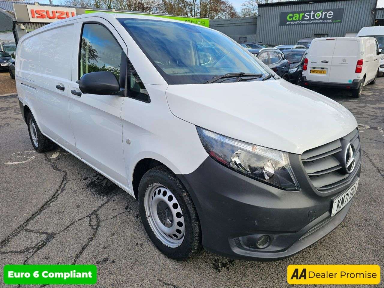 A 2021 MERCEDES-BENZ VITO 2.0 116 CDI Progressive Panel Van Automatic XLWB, 65,000 miles, Euro 6, Cru A 2021 MERCEDES-BENZ VITO 2.0 116 CDI Progressive Panel Van Automatic XLWB, 65,000 miles, Euro 6, Cru