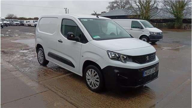 A 2020 PEUGEOT PARTNER 1.5 BlueHDi 1000 Professional panel van, 36,800 miles, Euro 6 diesel, Manua A 2020 PEUGEOT PARTNER 1.5 BlueHDi 1000 Professional panel van, 36,800 miles, Euro 6 diesel, Manua