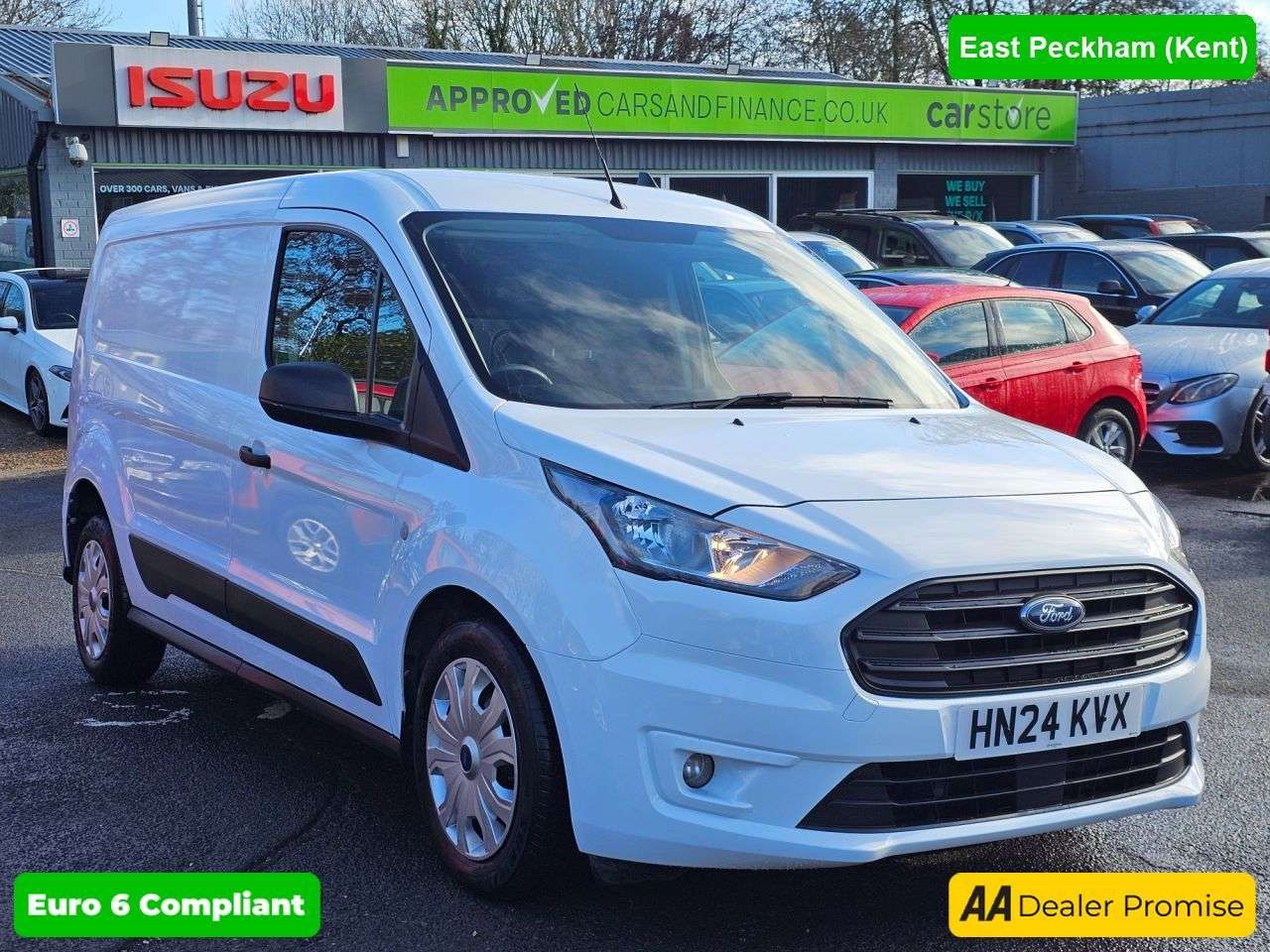 A 2024 FORD TRANSIT CONNECT 1.5 230 EcoBlue Trend panel van, 18,100 miles, Euro 6 diesel, Manual, Air C A 2024 FORD TRANSIT CONNECT 1.5 230 EcoBlue Trend panel van, 18,100 miles, Euro 6 diesel, Manual, Air C