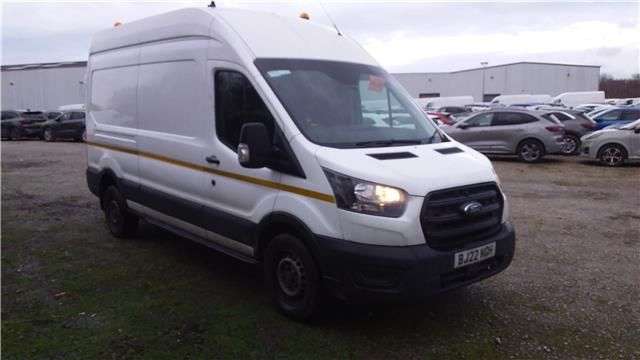A 2022 FORD TRANSIT 2.0 350 EcoBlue Leader L3 H3 panel van, 78,300 miles, Euro 6 diesel, Manual A 2022 FORD TRANSIT 2.0 350 EcoBlue Leader L3 H3 panel van, 78,300 miles, Euro 6 diesel, Manual