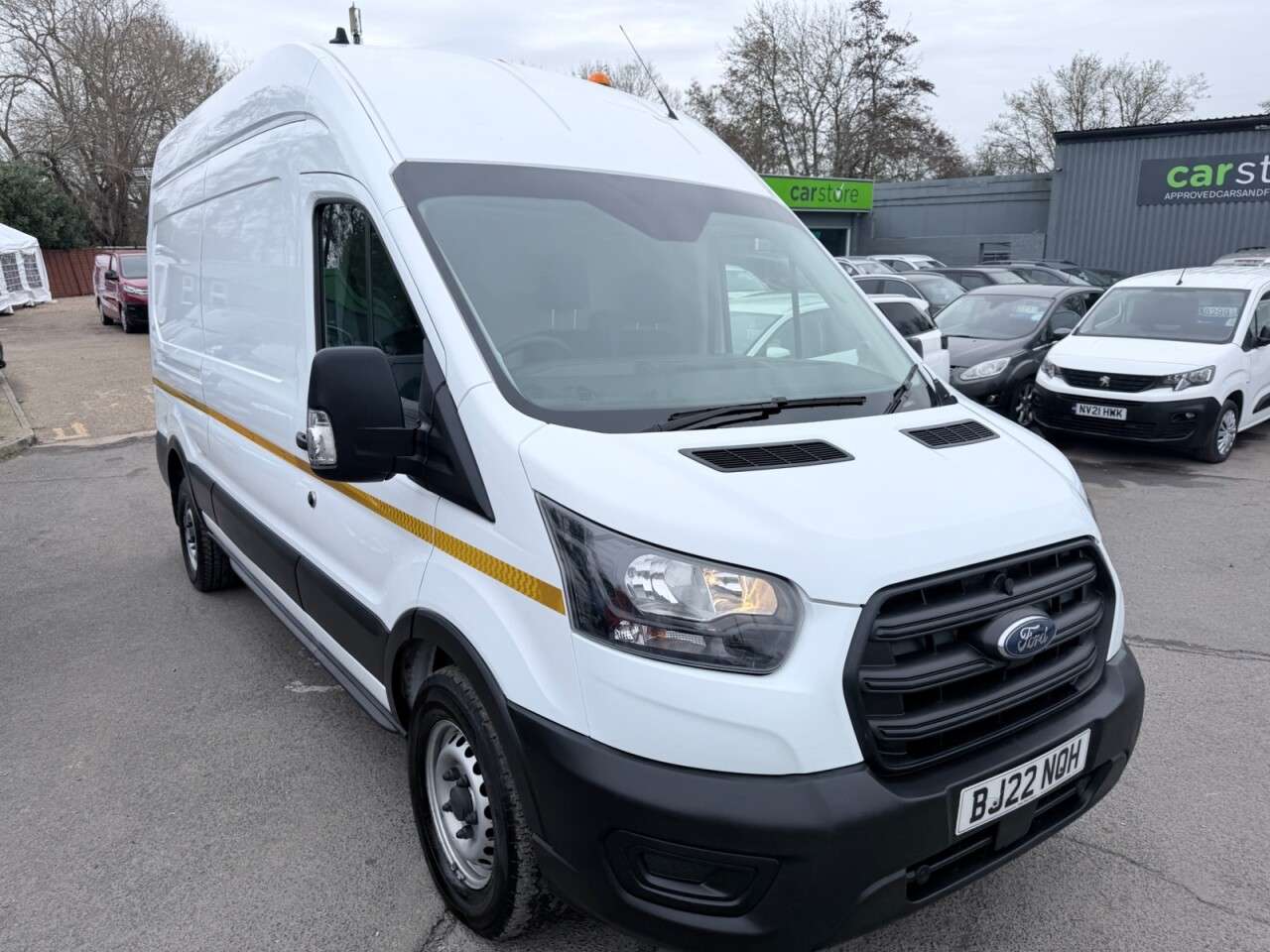 A 2022 FORD TRANSIT 2.0 350 EcoBlue Leader L3 H3 panel van, 78,300 miles, Euro 6 diesel, Manual A 2022 FORD TRANSIT 2.0 350 EcoBlue Leader L3 H3 panel van, 78,300 miles, Euro 6 diesel, Manual