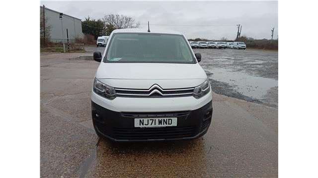 A 2021 CITROEN BERLINGO 1.2 1000 PureTech Enterprise M Pro panel, 34,300 miles, Euro 6 petrol, Manu A 2021 CITROEN BERLINGO 1.2 1000 PureTech Enterprise M Pro panel, 34,300 miles, Euro 6 petrol, Manu