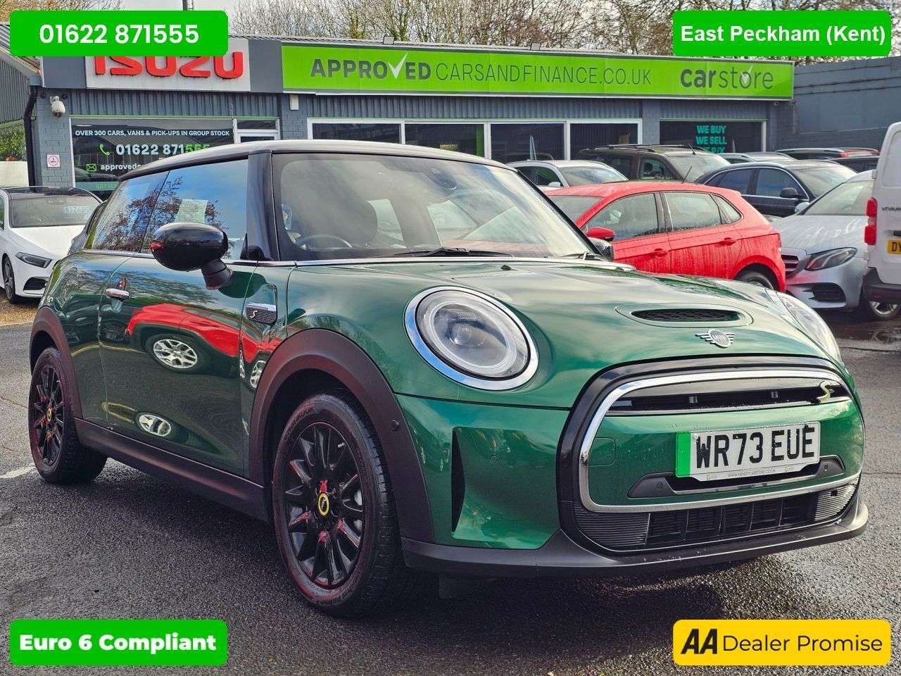 A 2023 MINI ELECTRIC HATCH Green Cooper SE 32.6kWh electric, 2,300 miles, ULEZ compliant, Automatic, L A 2023 MINI ELECTRIC HATCH Green Cooper SE 32.6kWh electric, 2,300 miles, ULEZ compliant, Automatic, L