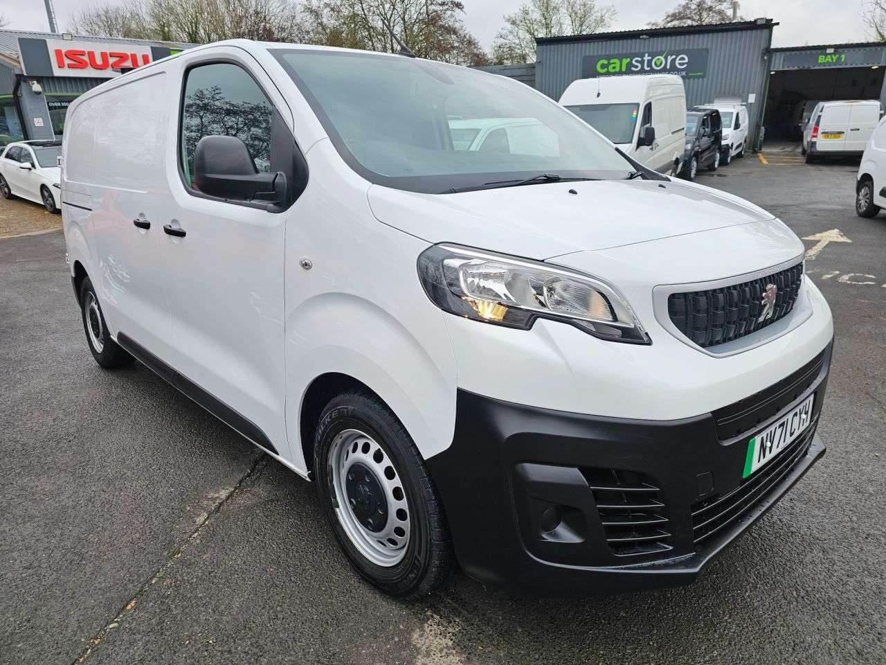 A 2021 PEUGEOT E-EXPERT E 1200 75kWh Professional MWB electric panel van, 53,600 miles, Automatic, A 2021 PEUGEOT E-EXPERT E 1200 75kWh Professional MWB electric panel van, 53,600 miles, Automatic,