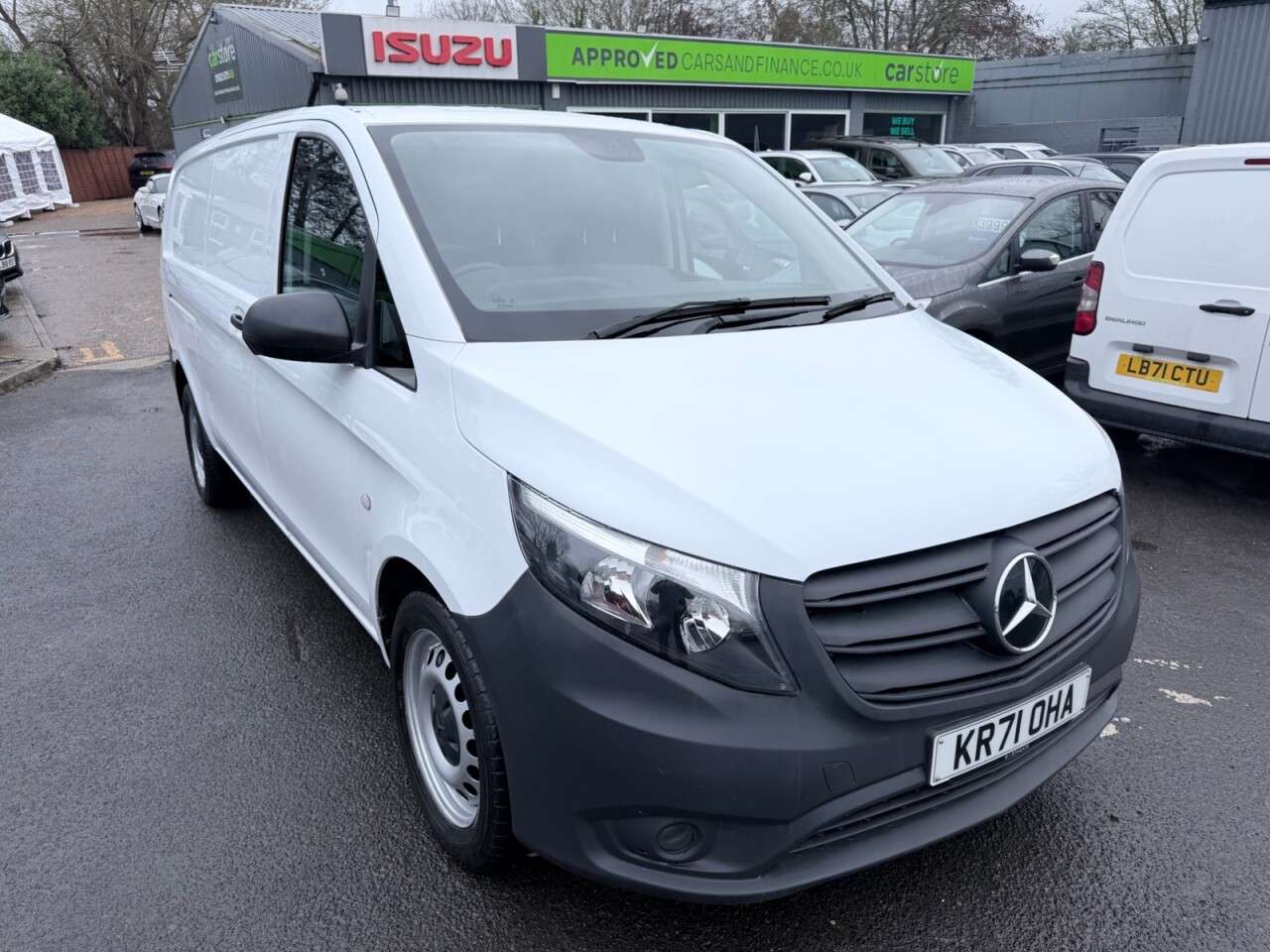 A 2021 MERCEDES-BENZ VITO White 2.0 CDI Euro 6 panel van, 55,647 miles, ULEZ compliant, Automatic, Bl A 2021 MERCEDES-BENZ VITO White 2.0 CDI Euro 6 panel van, 55,647 miles, ULEZ compliant, Automatic, Bl