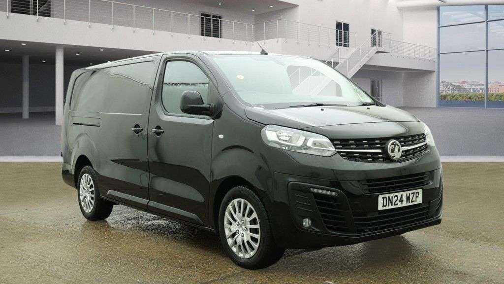 A 2024 VAUXHALL VIVARO Black 2.0 Turbo D Euro 6 panel van 15,600 miles, ULEZ compliant, 6-Speed ma A 2024 VAUXHALL VIVARO Black 2.0 Turbo D Euro 6 panel van 15,600 miles, ULEZ compliant, 6-Speed ma