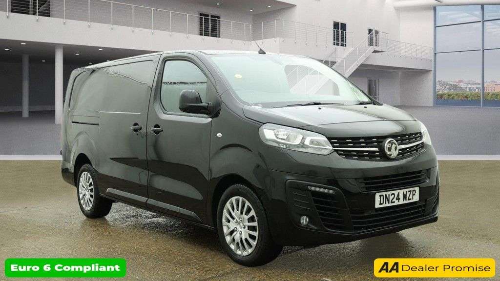 A 2024 VAUXHALL VIVARO Black 2.0 Turbo D Euro 6 panel van 15,600 miles, ULEZ compliant, 6-Speed ma A 2024 VAUXHALL VIVARO Black 2.0 Turbo D Euro 6 panel van 15,600 miles, ULEZ compliant, 6-Speed ma