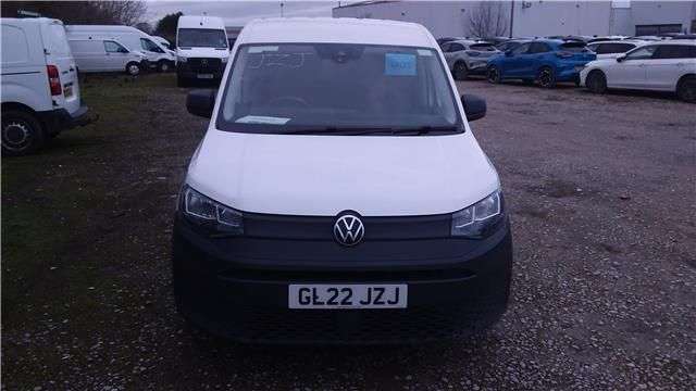 A 2022 VOLKSWAGEN CADDY White 2.0 TDI Euro 6 panel van, 67,800 miles, ULEZ compliant, 6-speed manua A 2022 VOLKSWAGEN CADDY White 2.0 TDI Euro 6 panel van, 67,800 miles, ULEZ compliant, 6-speed manua