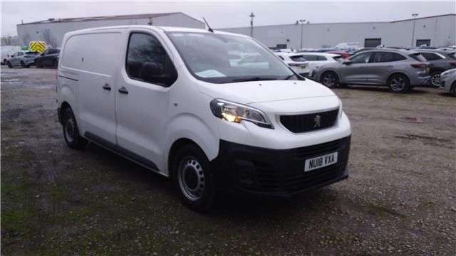 A 2018 PEUGEOT EXPERT White 1.6 BlueHDi Euro 6 panel van, 40600 miles, ULEZ compliant 5-Speed man A 2018 PEUGEOT EXPERT White 1.6 BlueHDi Euro 6 panel van, 40600 miles, ULEZ compliant 5-Speed man