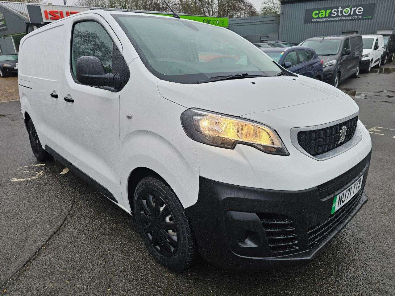 A 2021 PEUGEOT E-EXPERT White e 1200 75kWh electric panel van, 48,600 miles, ULEZ compliant, Automa A 2021 PEUGEOT E-EXPERT White e 1200 75kWh electric panel van, 48,600 miles, ULEZ compliant, Automa