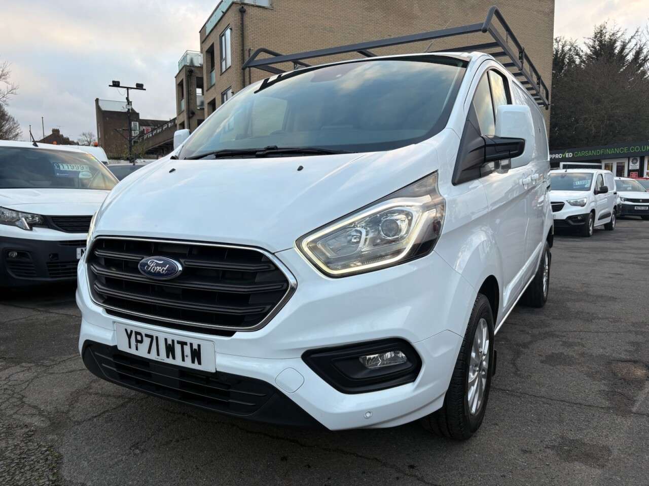 A 2021 FORD TRANSIT CUSTOM White 2.0 EcoBlue Euro 6 panel van, 7,000 miles, ULEZ compliant, 6-Speed ma A 2021 FORD TRANSIT CUSTOM White 2.0 EcoBlue Euro 6 panel van, 7,000 miles, ULEZ compliant, 6-Speed ma