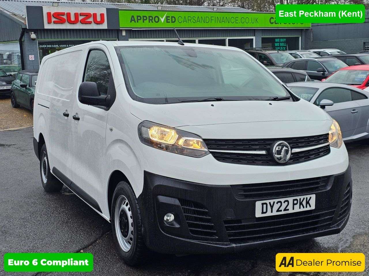 A 2022 VAUXHALL VIVARO White 1.5 Turbo D Euro 6 panel van, 62,303 miles, ULEZ compliant, 6-Speed m A 2022 VAUXHALL VIVARO White 1.5 Turbo D Euro 6 panel van, 62,303 miles, ULEZ compliant, 6-Speed m