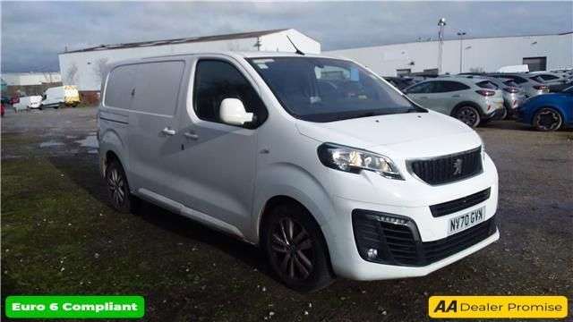 A 2020 PEUGEOT EXPERT White 2.0 BlueHDi Euro 6 panel van, 66,900 miles, ULEZ compliant, Automatic A 2020 PEUGEOT EXPERT White 2.0 BlueHDi Euro 6 panel van, 66,900 miles, ULEZ compliant, Automatic