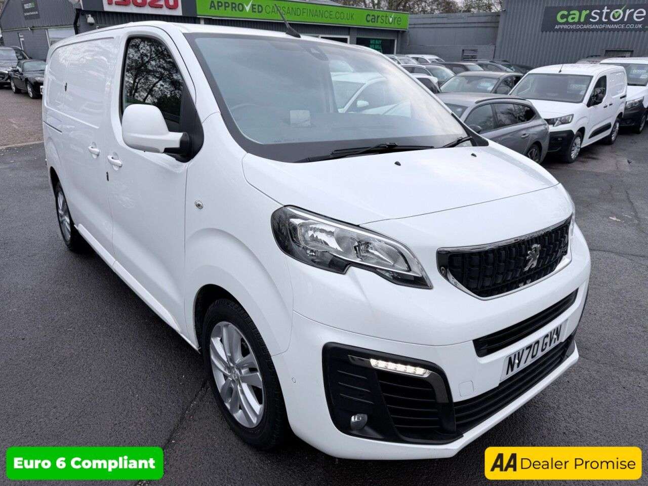 A 2020 PEUGEOT EXPERT White 2.0 BlueHDi Euro 6 panel van, 66,900 miles, ULEZ compliant, Automatic A 2020 PEUGEOT EXPERT White 2.0 BlueHDi Euro 6 panel van, 66,900 miles, ULEZ compliant, Automatic