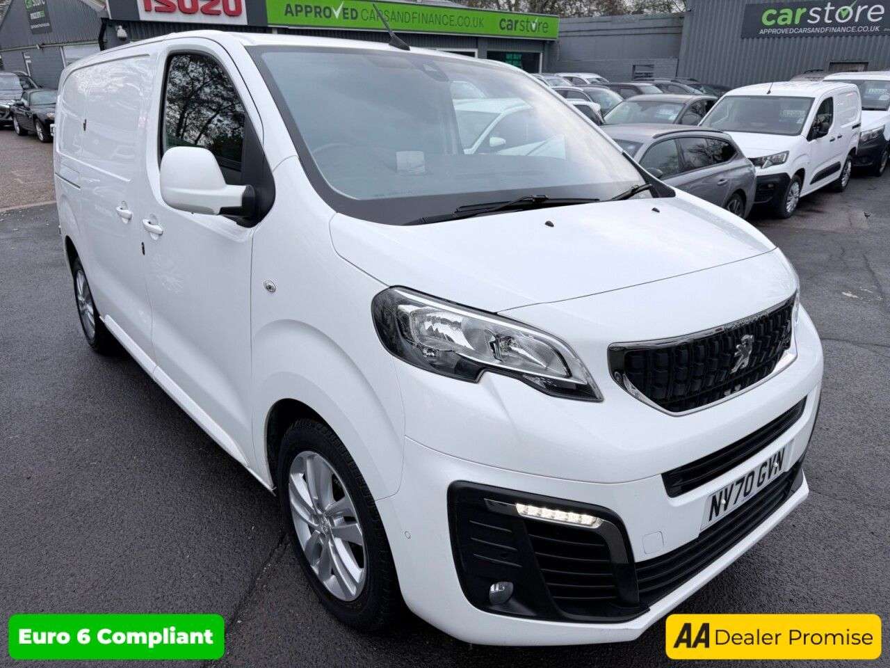 A 2020 PEUGEOT EXPERT White 2.0 BlueHDi Euro 6 panel van, 66,900 miles, ULEZ compliant, Automatic A 2020 PEUGEOT EXPERT White 2.0 BlueHDi Euro 6 panel van, 66,900 miles, ULEZ compliant, Automatic