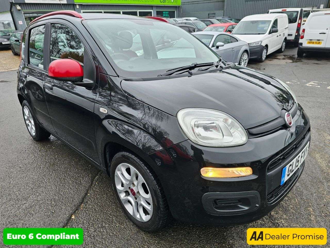 A 2015 FIAT PANDA Black 1.2 Easy Euro 6 hatchback, 41,000 miles, ULEZ compliant, 5-Speed manu A 2015 FIAT PANDA Black 1.2 Easy Euro 6 hatchback, 41,000 miles, ULEZ compliant, 5-Speed manu