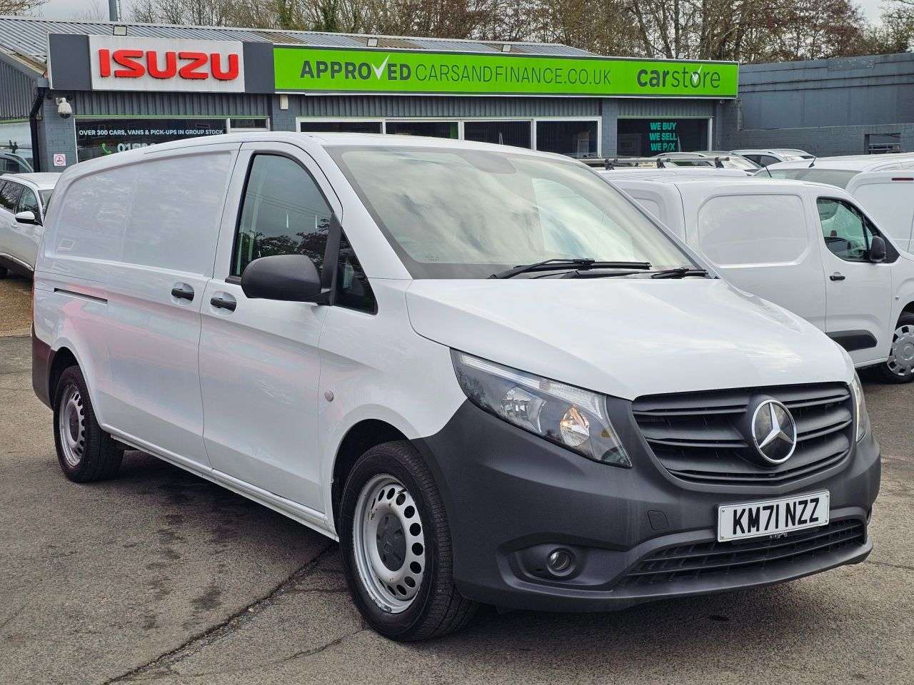 A 2021 MERCEDES-BENZ VITO White 2.0 116 CDI Progressive Euro 6 , 64,450 miles, Automatic, Bluetooth, A 2021 MERCEDES-BENZ VITO White 2.0 116 CDI Progressive Euro 6 , 64,450 miles, Automatic, Bluetooth,