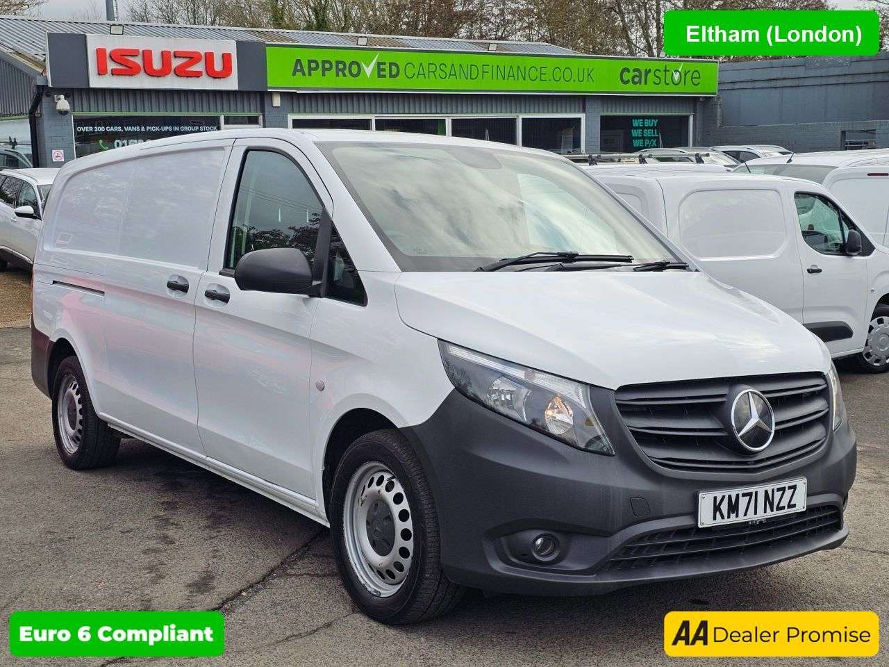 A 2021 MERCEDES-BENZ VITO White 2.0 116 CDI Progressive Euro 6 , 64,450 miles, Automatic, Bluetooth, A 2021 MERCEDES-BENZ VITO White 2.0 116 CDI Progressive Euro 6 , 64,450 miles, Automatic, Bluetooth,