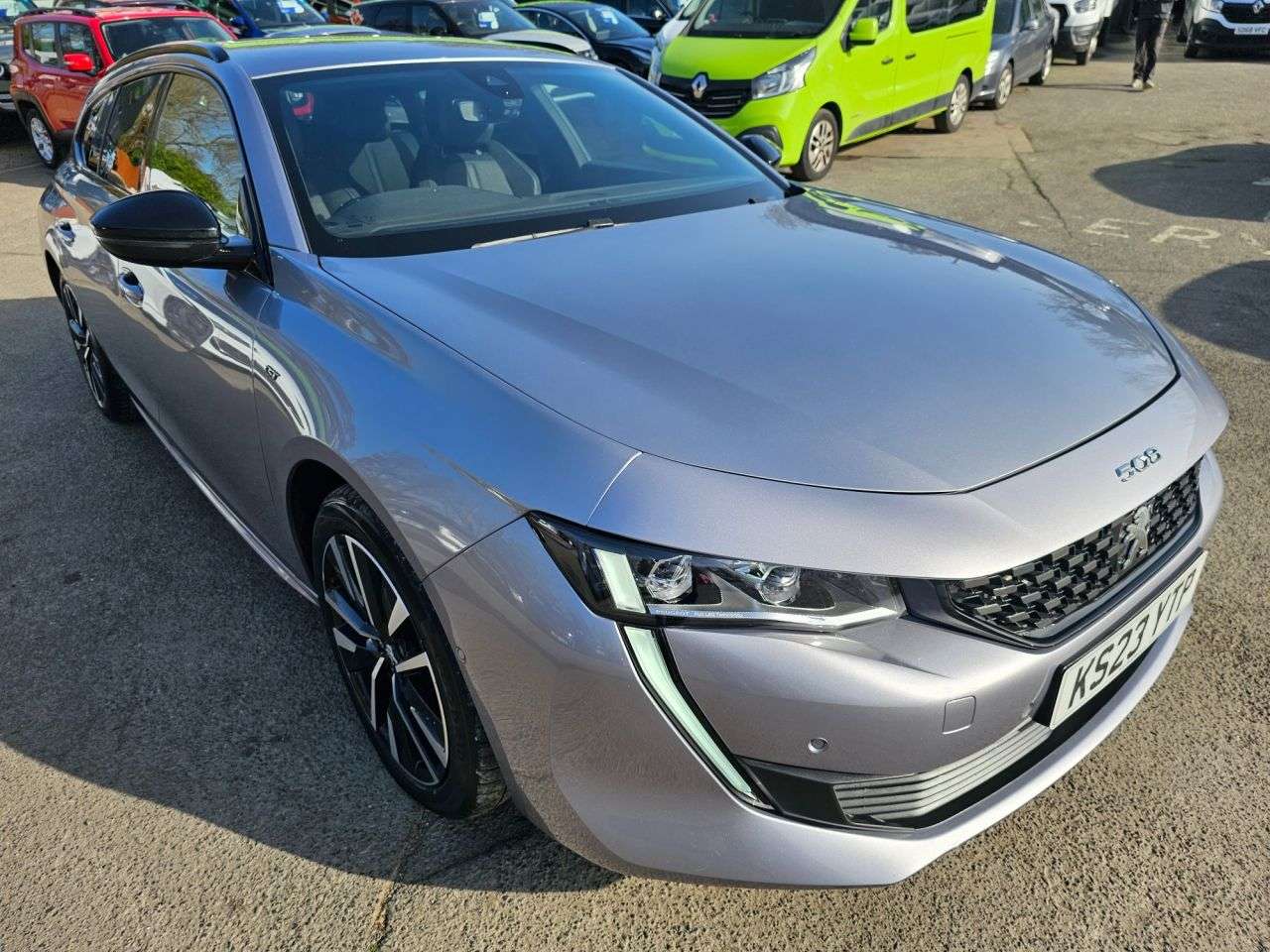 A 2023 PEUGEOT 508 SW Grey 1.2 PureTech GT Euro 6 estate, 39,000 miles, ULEZ compliant, Automatic A 2023 PEUGEOT 508 SW Grey 1.2 PureTech GT Euro 6 estate, 39,000 miles, ULEZ compliant, Automatic