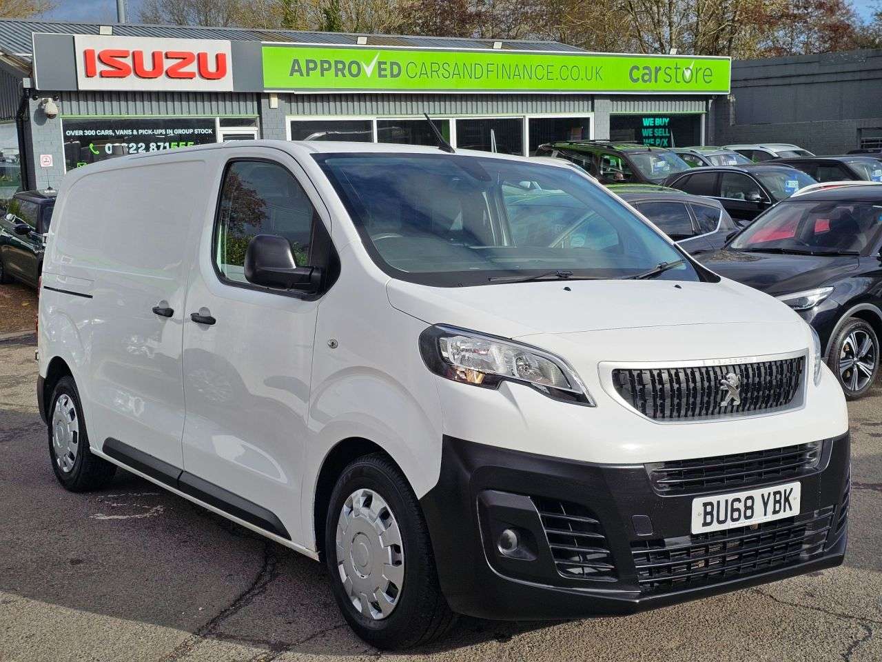 A 2018 PEUGEOT EXPERT White 1.6 BlueHDi Euro 6 panel van, 105,500 miles, ULEZ compliant, 6-speed A 2018 PEUGEOT EXPERT White 1.6 BlueHDi Euro 6 panel van, 105,500 miles, ULEZ compliant, 6-speed