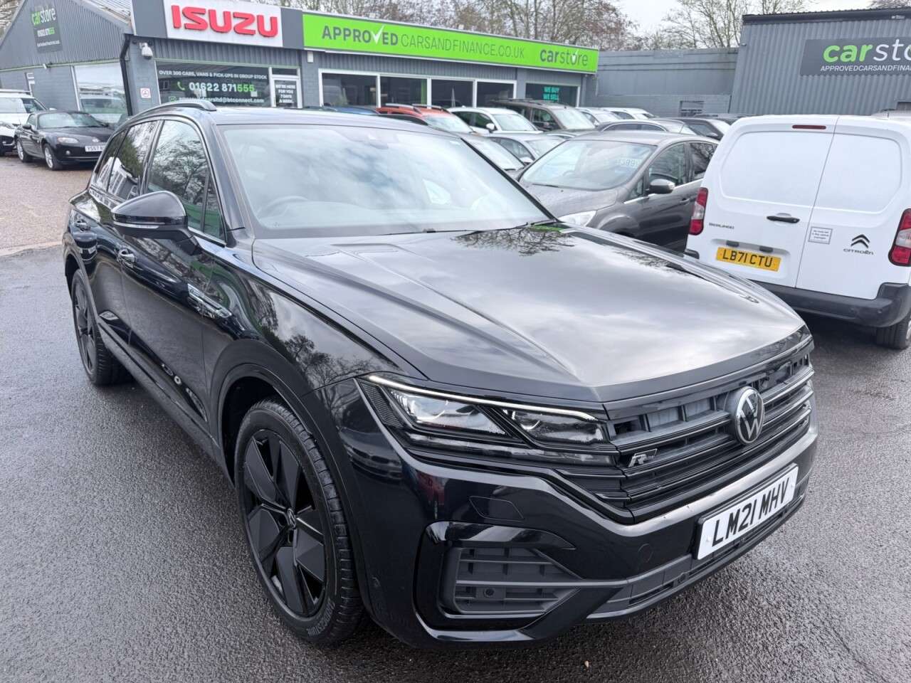 A 2021 VOLKSWAGEN TOUAREG Black 3.0 TDI V6 4Motion Euro 6 SUV, 80,500 miles, ULEZ compliant, Automati A 2021 VOLKSWAGEN TOUAREG Black 3.0 TDI V6 4Motion Euro 6 SUV, 80,500 miles, ULEZ compliant, Automati