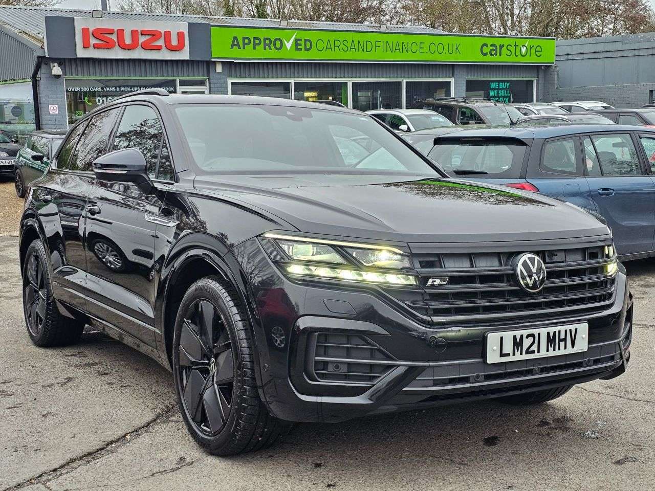 A 2021 VOLKSWAGEN TOUAREG Black 3.0 TDI V6 4Motion Euro 6 SUV, 80,500 miles, ULEZ compliant, Automati A 2021 VOLKSWAGEN TOUAREG Black 3.0 TDI V6 4Motion Euro 6 SUV, 80,500 miles, ULEZ compliant, Automati