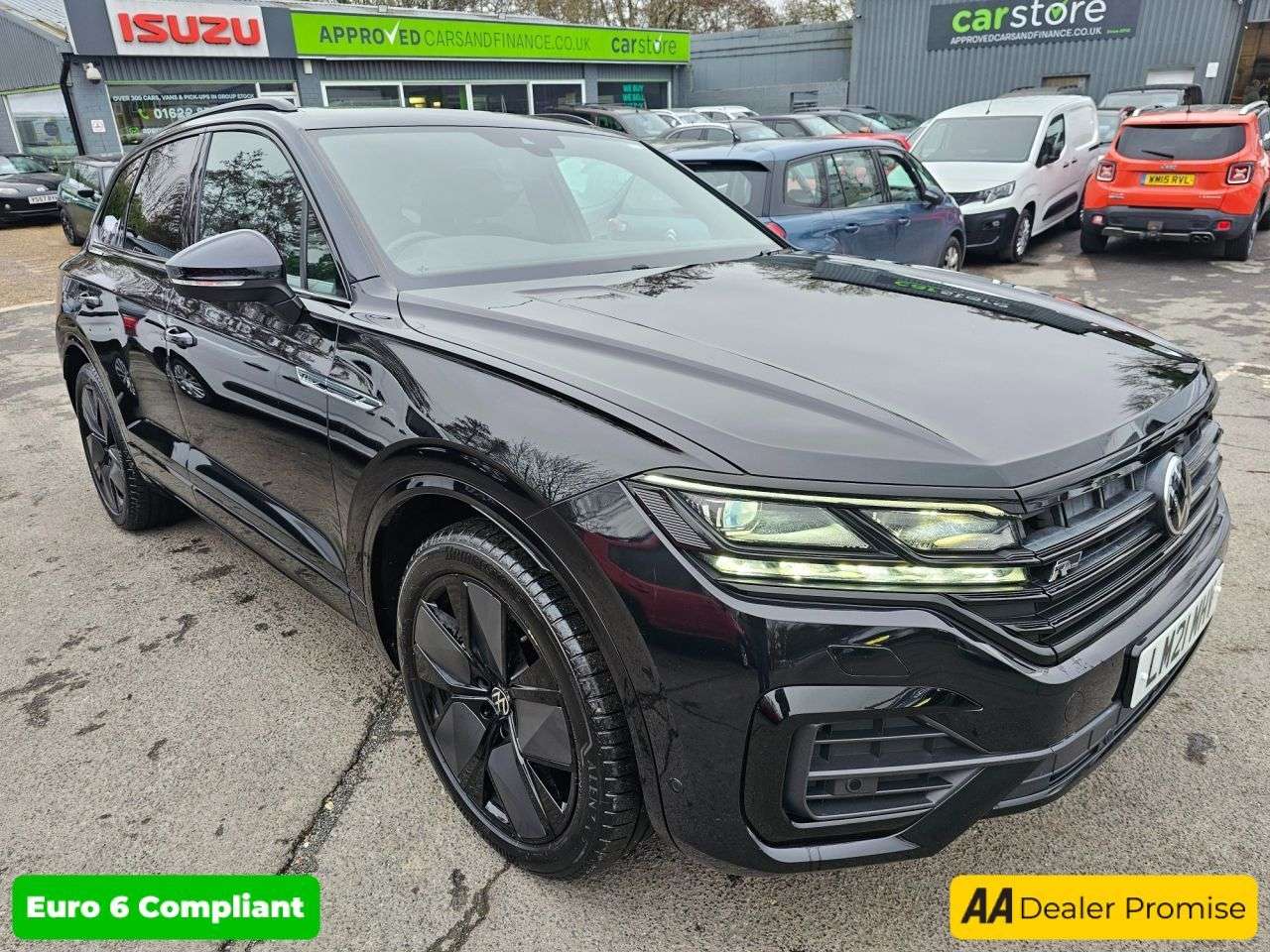 A 2021 VOLKSWAGEN TOUAREG Black 3.0 TDI V6 4Motion Euro 6 SUV, 80,500 miles, ULEZ compliant, Automati A 2021 VOLKSWAGEN TOUAREG Black 3.0 TDI V6 4Motion Euro 6 SUV, 80,500 miles, ULEZ compliant, Automati