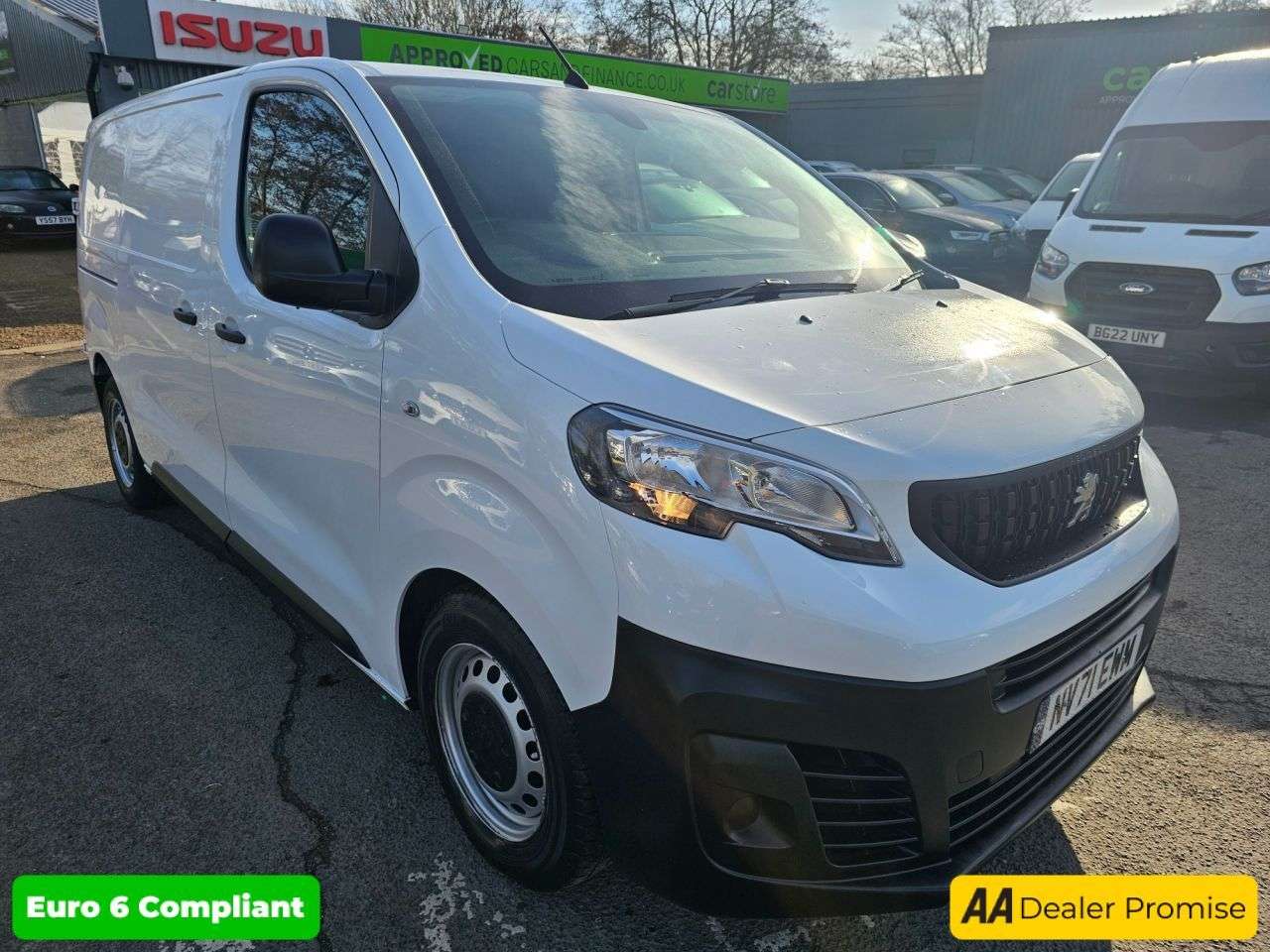 A 2021 PEUGEOT EXPERT White 1.5 BlueHDi Euro 6 panel , 41,600 miles, ULEZ compliant, 6-speed manu A 2021 PEUGEOT EXPERT White 1.5 BlueHDi Euro 6 panel , 41,600 miles, ULEZ compliant, 6-speed manu