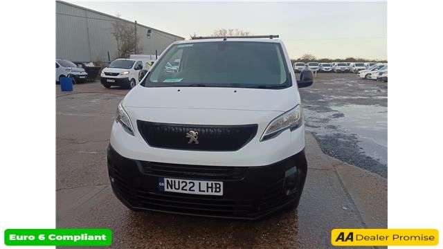 A 2022 PEUGEOT EXPERT White 1.5 BlueHDi Euro 6 panel van, 50,700 miles, ULEZ compliant, 6-Speed m A 2022 PEUGEOT EXPERT White 1.5 BlueHDi Euro 6 panel van, 50,700 miles, ULEZ compliant, 6-Speed m