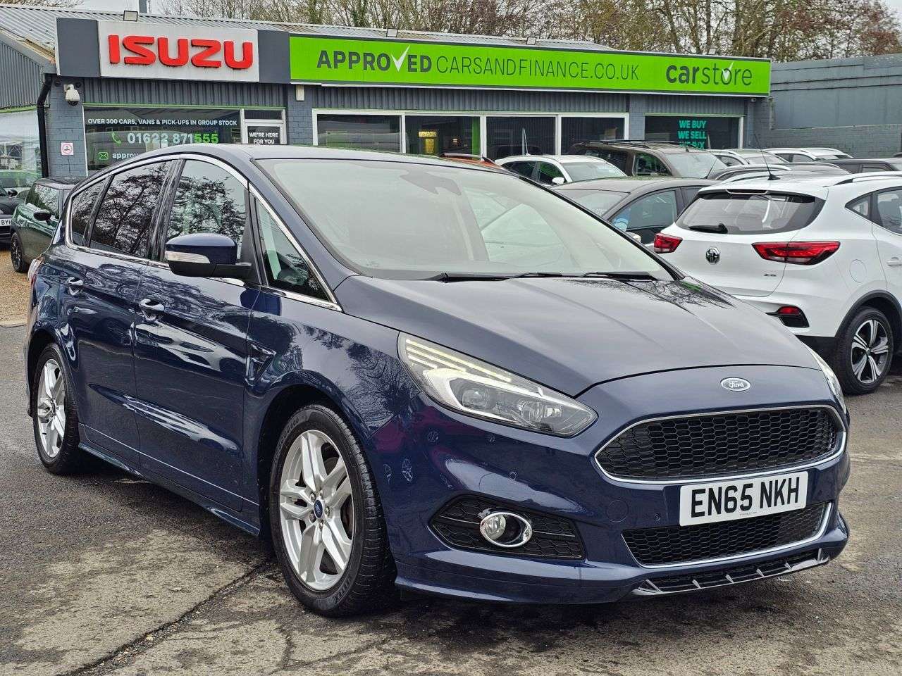 A 2015 FORD S-MAX Blue 2.0 TDCi Euro 6 MPV, 66,900 miles, ULEZ compliant, Automatic, Leather A 2015 FORD S-MAX Blue 2.0 TDCi Euro 6 MPV, 66,900 miles, ULEZ compliant, Automatic, Leather
