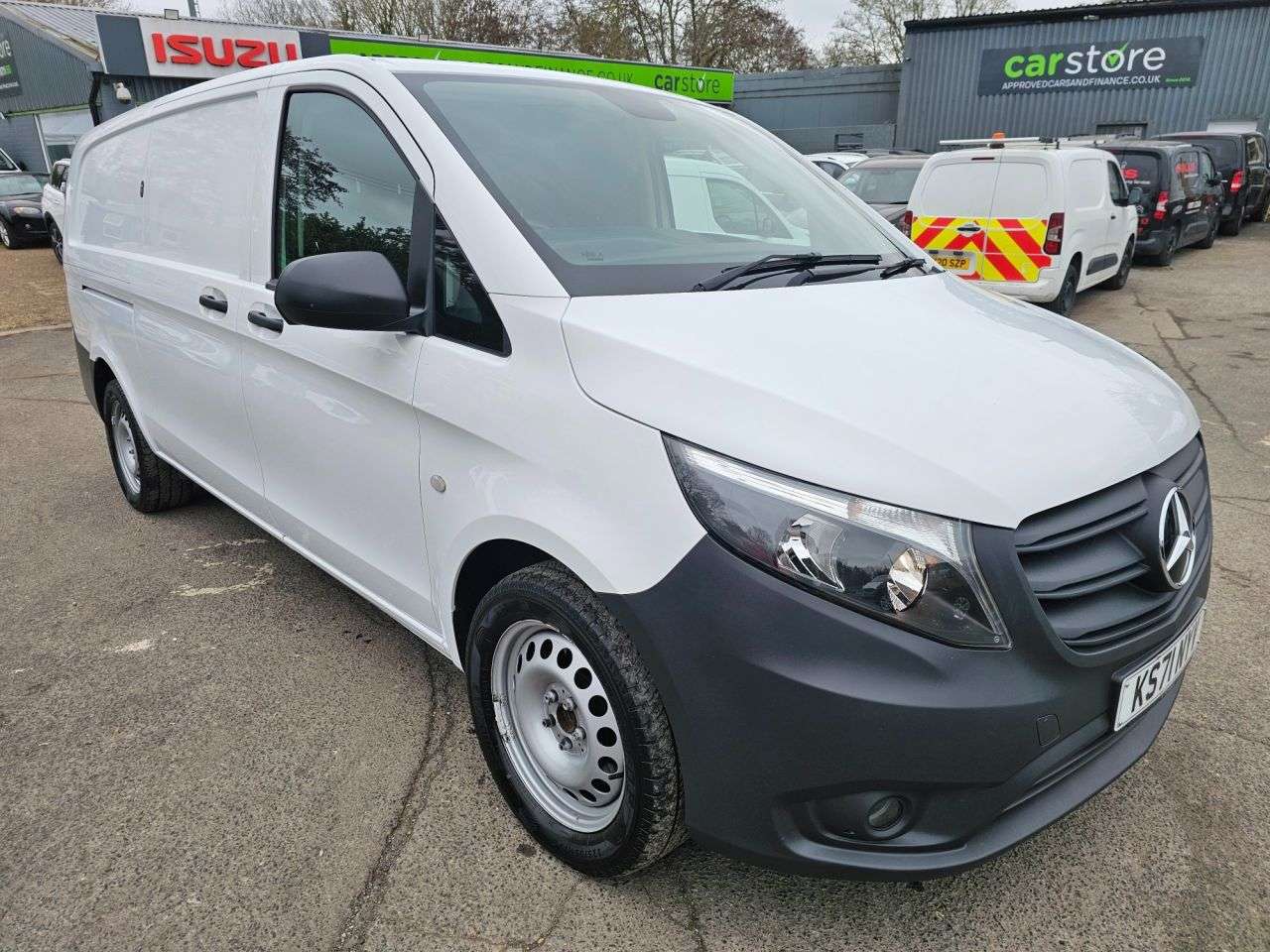 A 2022 MERCEDES-BENZ VITO White 2.0 116 CDI Euro 6 panel van, 36,800 miles, ULEZ compliant, Automatic A 2022 MERCEDES-BENZ VITO White 2.0 116 CDI Euro 6 panel van, 36,800 miles, ULEZ compliant, Automatic