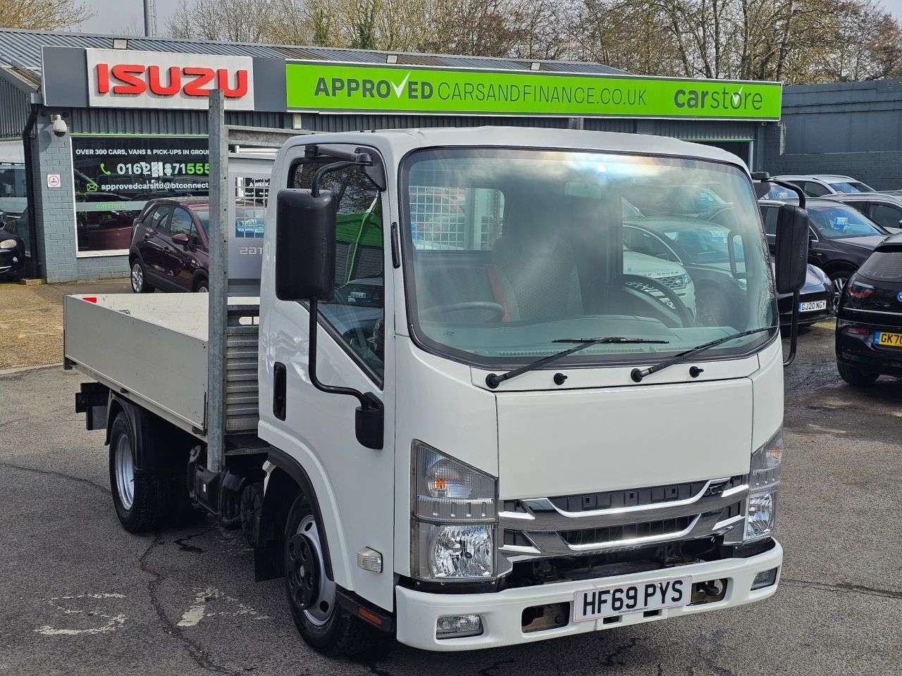 A 2019 ISUZU GRAFTER White 1.9D Euro 6 Dropside, 45,800 miles, ULEZ compliant, 6-Speed manual, B A 2019 ISUZU GRAFTER White 1.9D Euro 6 Dropside, 45,800 miles, ULEZ compliant, 6-Speed manual, B