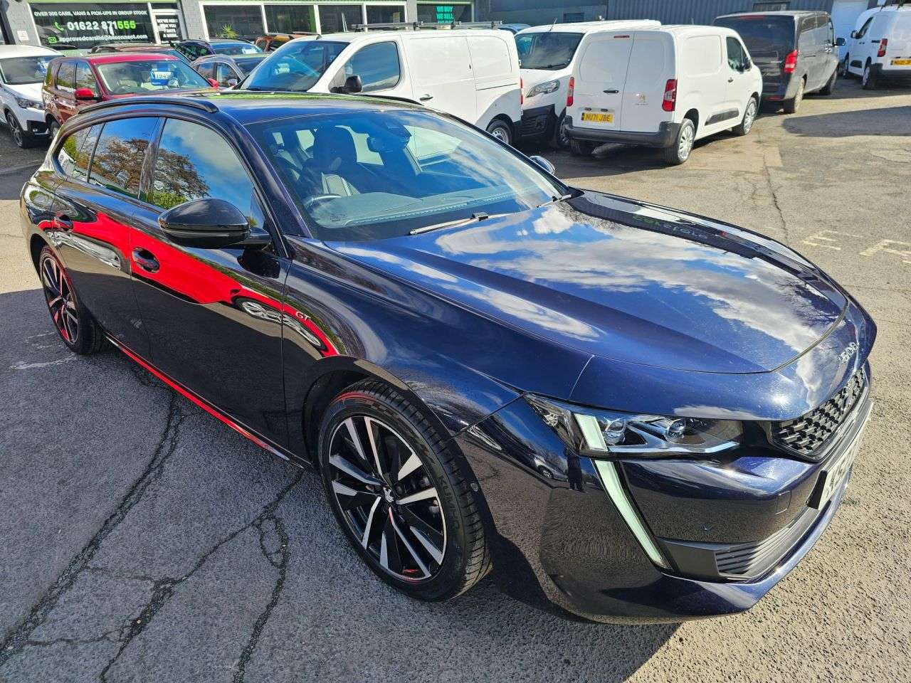 A 2023 PEUGEOT 508 SW Blue 1.2 PureTech GT Euro 6 Estate, 43,200 miles, ULEZ compliant, Automatic A 2023 PEUGEOT 508 SW Blue 1.2 PureTech GT Euro 6 Estate, 43,200 miles, ULEZ compliant, Automatic