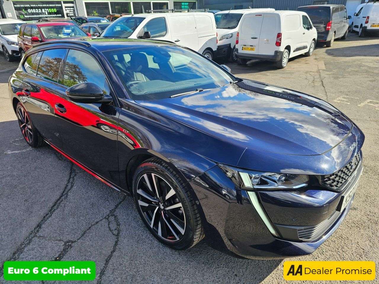 A 2023 PEUGEOT 508 SW Blue 1.2 PureTech GT Euro 6 Estate, 43,200 miles, ULEZ compliant, Automatic A 2023 PEUGEOT 508 SW Blue 1.2 PureTech GT Euro 6 Estate, 43,200 miles, ULEZ compliant, Automatic