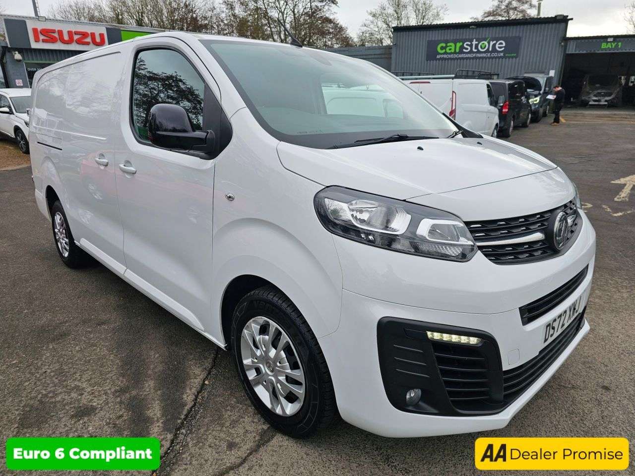 A 2023 VAUXHALL VIVARO White 1.5 Turbo D Euro 6 panel van, 46,800 miles, ULEZ compliant, 6-Speed m A 2023 VAUXHALL VIVARO White 1.5 Turbo D Euro 6 panel van, 46,800 miles, ULEZ compliant, 6-Speed m
