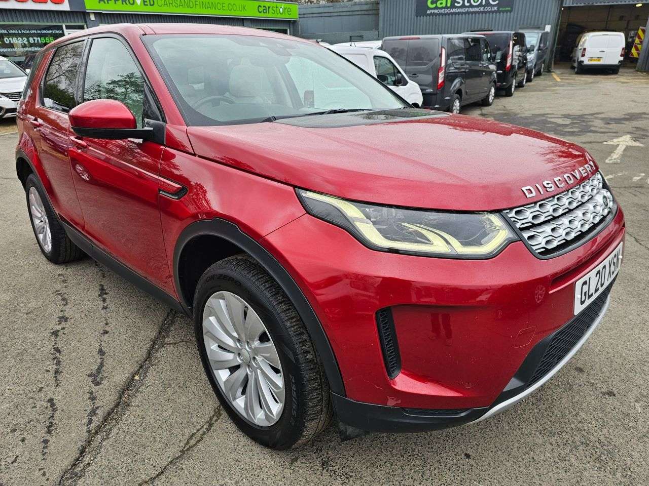 A 2020 LAND ROVER DISCOVERY SPORT Red 2.0 D180 MHEV SE Euro 6 SUV, 50,600 miles, ULEZ compliant, Automatic, 4 A 2020 LAND ROVER DISCOVERY SPORT Red 2.0 D180 MHEV SE Euro 6 SUV, 50,600 miles, ULEZ compliant, Automatic, 4