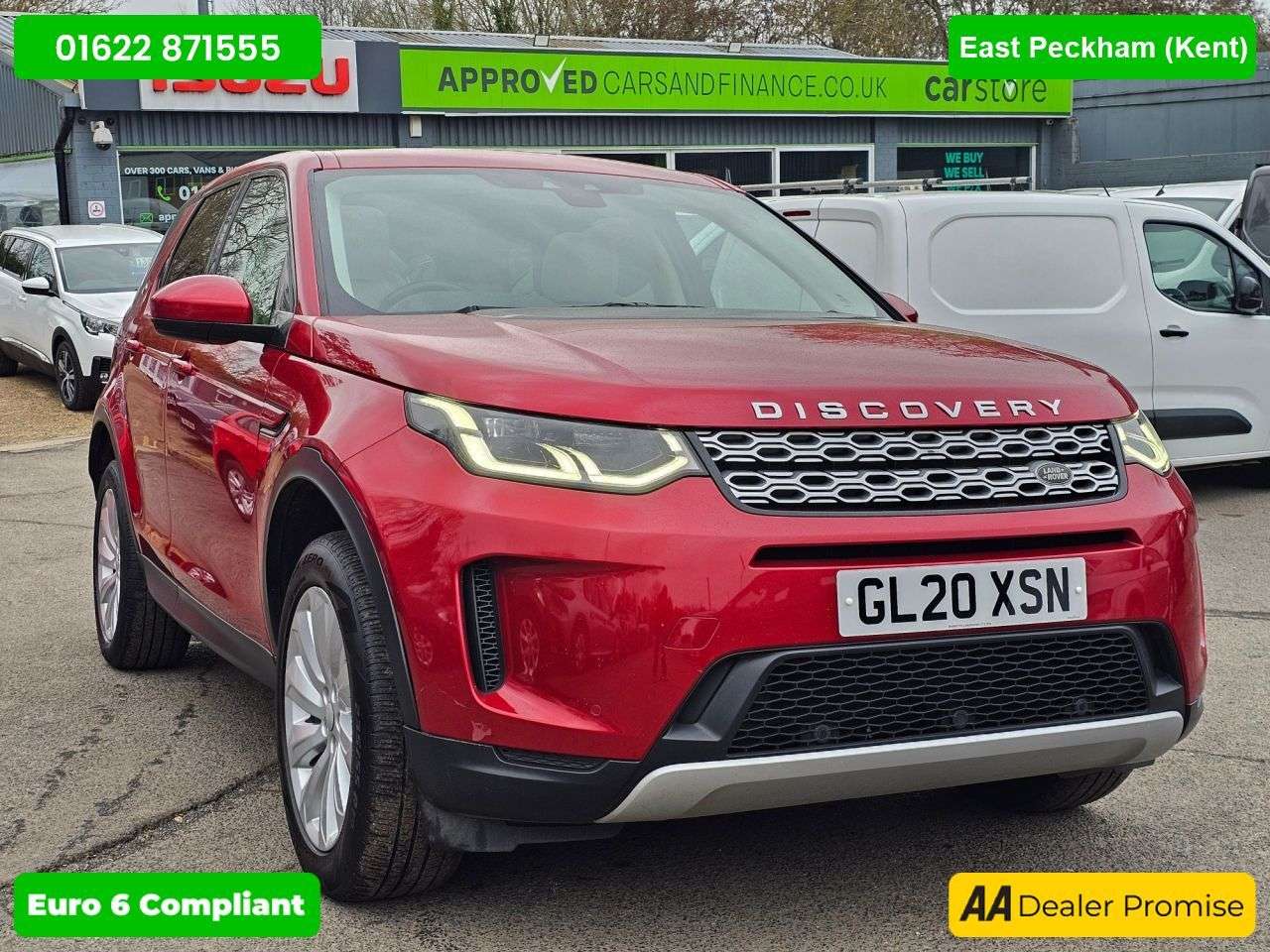 A 2020 LAND ROVER DISCOVERY SPORT Red 2.0 D180 MHEV SE Euro 6 SUV, 50,600 miles, ULEZ compliant, Automatic, 4 A 2020 LAND ROVER DISCOVERY SPORT Red 2.0 D180 MHEV SE Euro 6 SUV, 50,600 miles, ULEZ compliant, Automatic, 4
