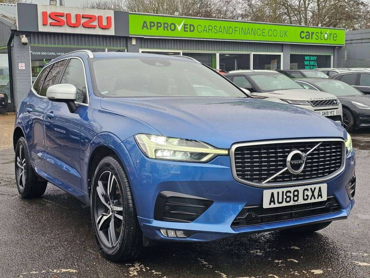 A 2018 VOLVO XC60 Blue 2.0 T5 R-Design Euro 6 SUV, 85,600 miles, ULEZ compliant, Automatic AW A 2018 VOLVO XC60 Blue 2.0 T5 R-Design Euro 6 SUV, 85,600 miles, ULEZ compliant, Automatic AW