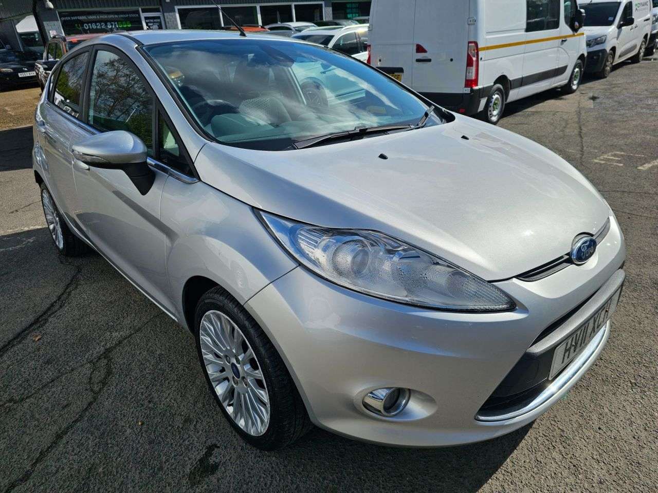 A 2011 FORD FIESTA Silver 1.4 Titanium hatchback, 45,500 miles, ULEZ compliant, Automatic, Air A 2011 FORD FIESTA Silver 1.4 Titanium hatchback, 45,500 miles, ULEZ compliant, Automatic, Air