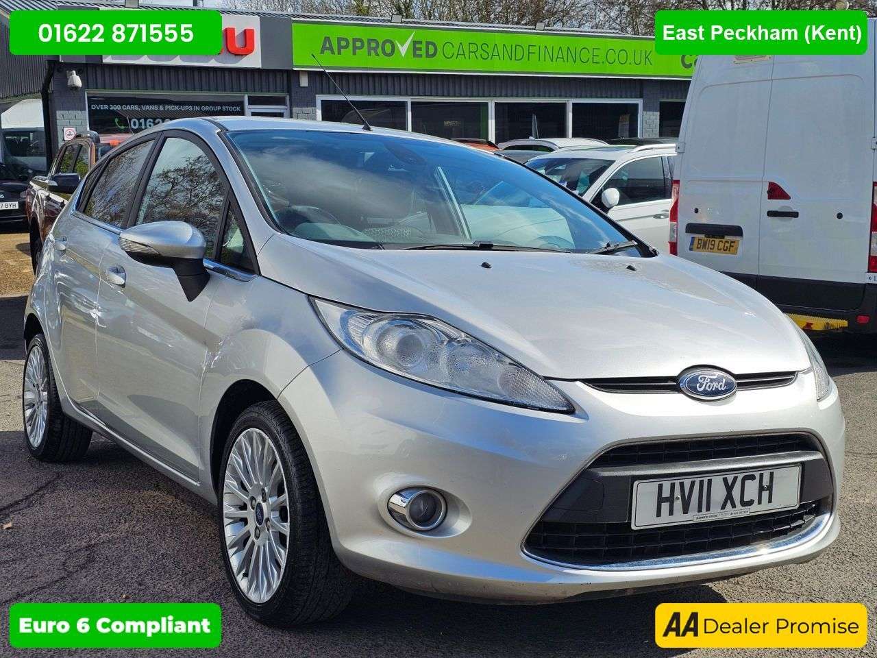A 2011 FORD FIESTA Silver 1.4 Titanium hatchback, 45,500 miles, ULEZ compliant, Automatic, Air A 2011 FORD FIESTA Silver 1.4 Titanium hatchback, 45,500 miles, ULEZ compliant, Automatic, Air