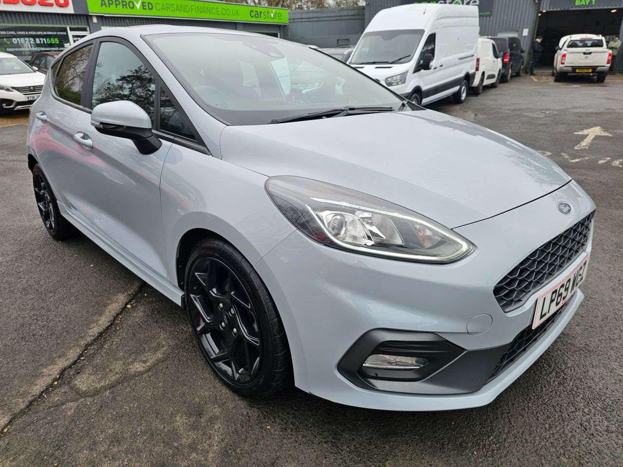 A 2020 FORD FIESTA Silver 1.5T EcoBoost ST-2 Euro 6 hatchback 66,900 miles, ULEZ compliant, 6- A 2020 FORD FIESTA Silver 1.5T EcoBoost ST-2 Euro 6 hatchback 66,900 miles, ULEZ compliant, 6-
